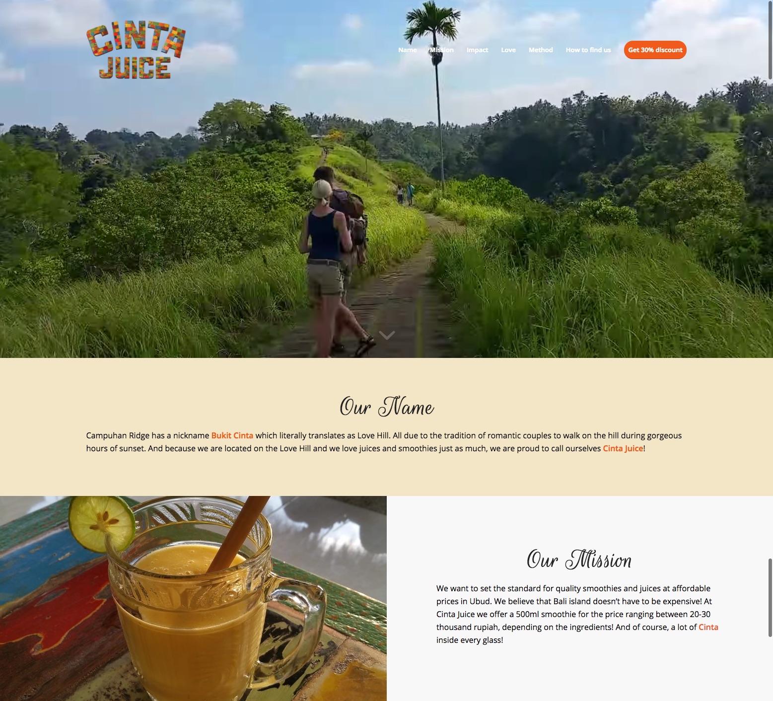 2016 ⎊ Cinta Juice